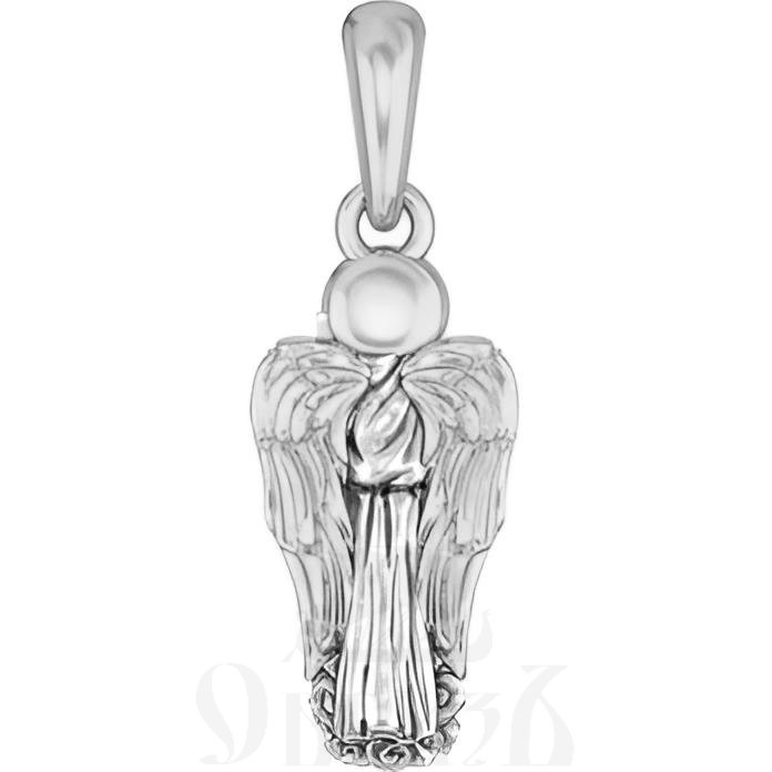 подвеска «ангел хранитель», серебро 925 проба с родированием (арт. 18.022р)